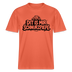 Berliner Bär-DIT IS MIR SCHNURZPIEPE-RELAXED FIT Unisex bio T-Shirt - Hellrot