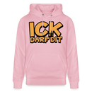 ICK DARF DIT - Bio-Hoodie - Hellrosa