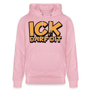 ICK DARF DIT - Bio-Hoodie - Hellrosa
