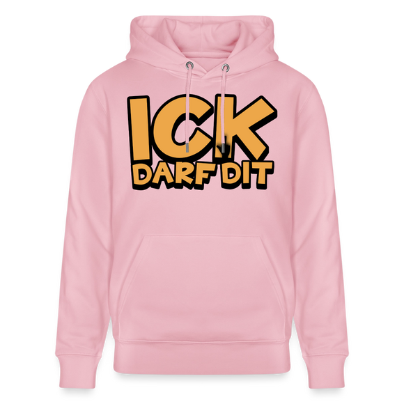 ICK DARF DIT - Bio-Hoodie - Hellrosa