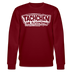 Berliner Spruch-TACHCHEN IHR FLITZPIEPEN-Unisex Bio-Sweatshirt - Burgunderrot