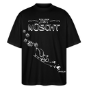 Weihnachten in Berliner25-JIBT NÜSCHT-Oversized Unisex Bio T-Shirt Blaster - Schwarz