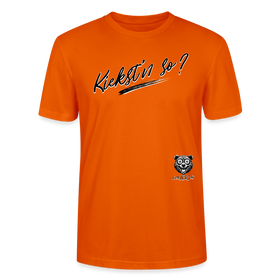 KIEKST'N SO?-Unisex T-Shirt bio - Tieforange