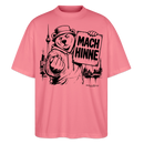 MACH HINNE – Berlin Souvenir -Oversized Unisex Bio T-Shirt - Pink 