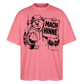 MACH HINNE – Berlin Souvenir -Oversized Unisex Bio T-Shirt - Pink 