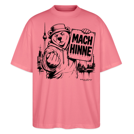 MACH HINNE – Berlin Souvenir -Oversized Unisex Bio T-Shirt - Pink 