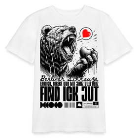 Berlin Souvenir-Bio Teenager T-Shirt - Weiß