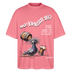 WAT KIEKSTN SO?-Oversized Unisex Bio T-Shirt II - Pink 