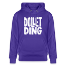Berliner Spruch-DOLLET DING-Unisex Bio-Hoodie - Purple Love 