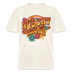 BERLINER RETRO-NÜSCHT MUSS ICK-Relaxed Fit Unisex Bio-T-Shirt - Naturweiß 