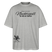 NACHTIGALL ICK HÖR DIR TRAPSEN-Unisex Oversize Bio-T-Shirt - Grau meliert