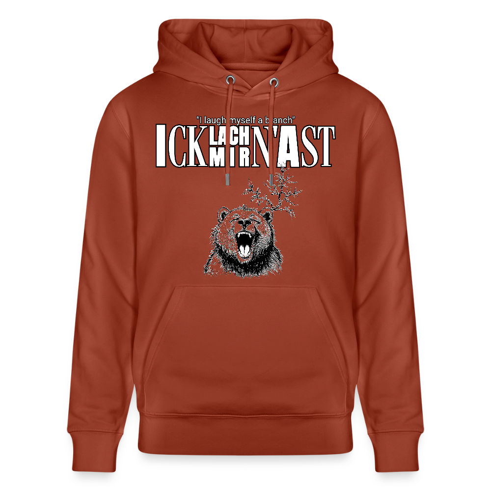 ICK LACH MIR N AST-Unisex Bio-Hoodie II - Terrakotta