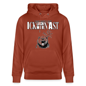 ICK LACH MIR N AST-Unisex Bio-Hoodie II - Terrakotta