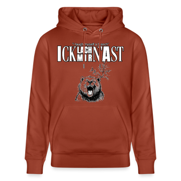 ICK LACH MIR N AST-Unisex Bio-Hoodie II - Terrakotta