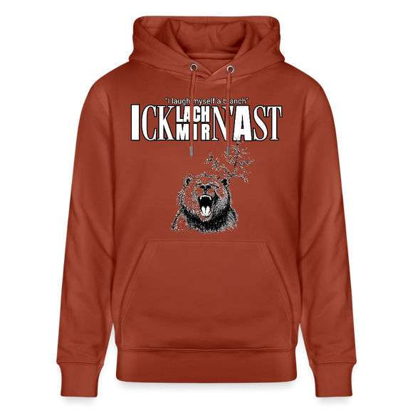 ICK LACH MIR N AST-Unisex Bio-Hoodie II - Terrakotta