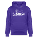 Berliner Spruch-BLÜMERANT-Unisex Bio-Hoodie - Purple Love 