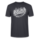 BERLINER SCHNAUZE-Unisex T-Shirt BIO - Dunkles Graublau