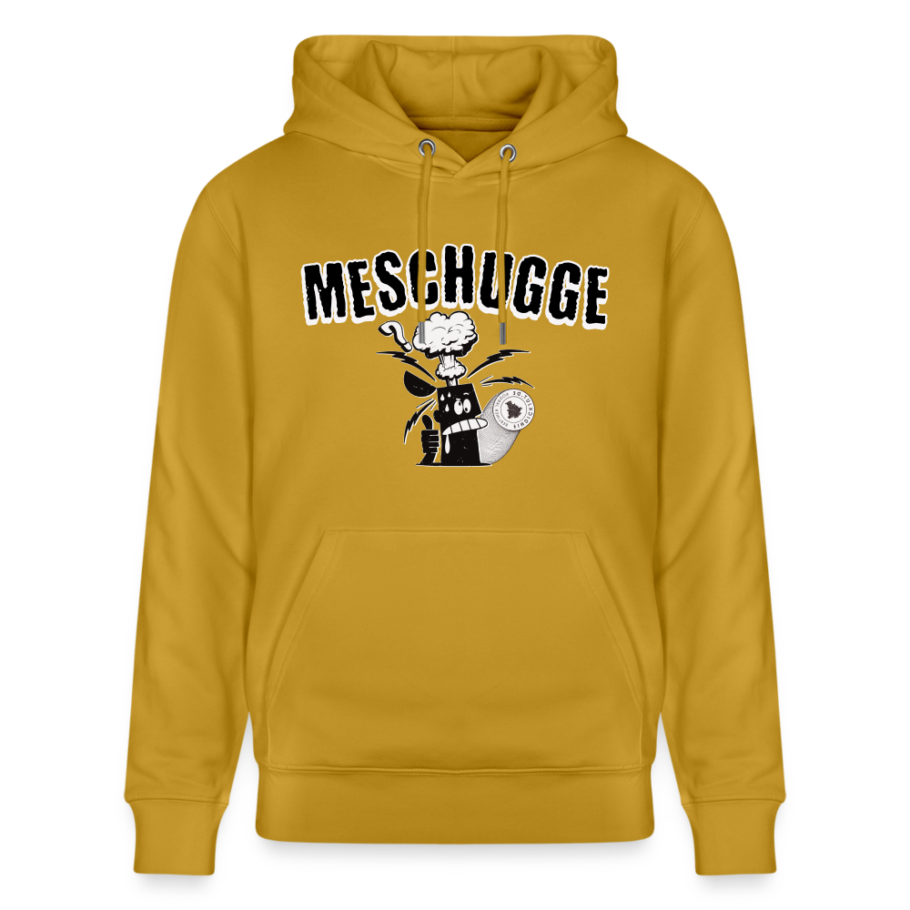 MESCHUGGE - Unisex Bio-Hoodie - Ocker