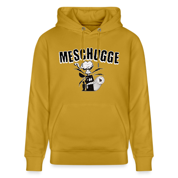 MESCHUGGE - Unisex Bio-Hoodie - Ocker