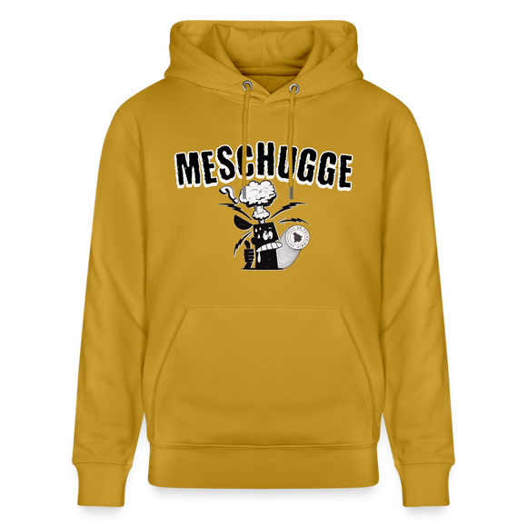 MESCHUGGE - Unisex Bio-Hoodie - Ocker