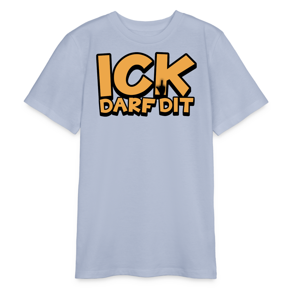 ICK DARF DIT - Bio Teenager T-Shirt - Lavendel-Violett