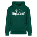 Berliner Spruch-BLÜMERANT-Unisex Bio-Hoodie - Forest