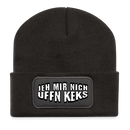 Berliner Spruch-JEH MIR NICH UFFN KEKS-Beanie - Dunkelgrau