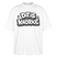 DIT IS KNORKE-Oversized Unisex Bio T-Shirt mit Berliner Schnauze - Weiß
