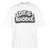 DIT IS KNORKE-Oversized Unisex Bio T-Shirt mit Berliner Schnauze - Weiß