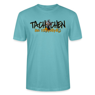TACHCHEN IHR FLITZPIEPEN - Unisex BIO T-Shirt - Pastelltürkis
