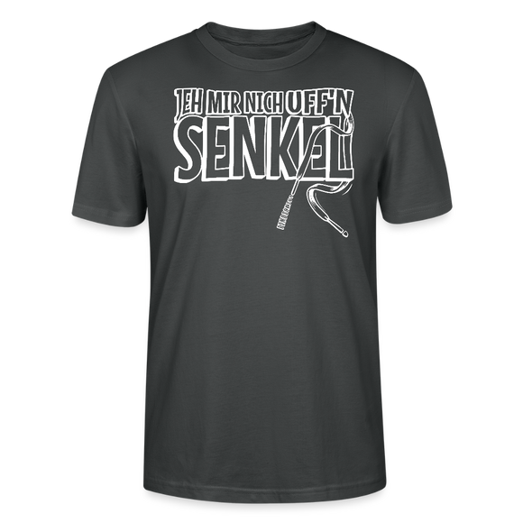 JEH MIR NICH UFFN SENKEL-Unisex T-Shirt BIO II - Anthrazit