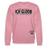 ICK GLOOB MEEN SCHWEIN PFEIFFT!-Unisex Bio-Sweatshirt - Lila Traum