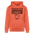 Berliner Spruch-ICK GLOOB ET HACKT!-Unisex Bio-Hoodie - Hellrot