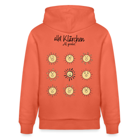 ALLET KLÄRCHEN-Unisex Bio-Hoodie - Hellrot