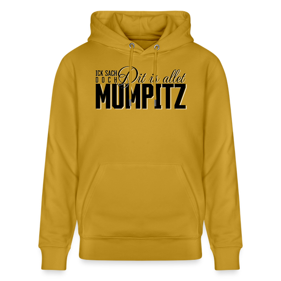 MUMPITZ-Unisex Bio-Hoodie - Ocker