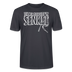 JEH MIR NICH UFFN SENKEL-Unisex T-Shirt BIO II - Dunkles Graublau
