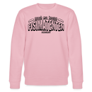 Berliner Spruch-FISIMATENTEN-Unisex Bio-Sweatshirt - Hellrosa