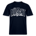 Berlin Shirt mit Schnauze-NÜSCHT-Relaxed Fit Unisex Bio - Navy