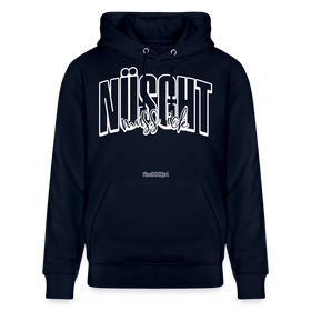 NÜSCHT MUSS ICK -Unisex Bio-Hoodie-2025 - Navy