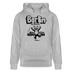 BERLIN ICK LIEBE DIR-Unisex Bio-Hoodie - Grau meliert
