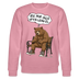 Berliner Bär und Spruch-JEH MIR NICH UFFN SENKEL-Unisex Bio-Sweatshirt - Lila Traum
