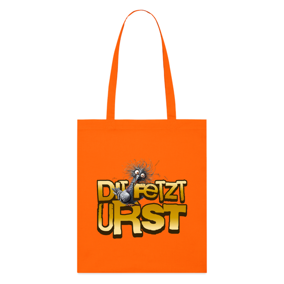 DIT FETZT URST - Bio-Stoffbeutel - Tieforange