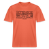 Berliner Spruch-ICK WUNDER MIR-RELAXED FIT Unisex BIO T-Shirt - Hellrot