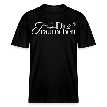 TRÄUMCHEN-Relaxed Fit Unisex Bio-T-Shirt - Schwarz