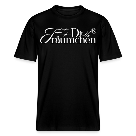 TRÄUMCHEN-Relaxed Fit Unisex Bio-T-Shirt - Schwarz