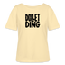 DOLLET DING-Rundhals Frauen Bio-T-Shirt - Creme