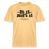 Berliner Gelassenheit-ET IS WIE'T IS- RELAXED FIT Unisex Organic T-Shirt - Hellgelb