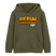 BERLIN ICK LIEB DIR - Kinder Bio-Hoodie - Khaki