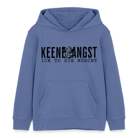 KEENE ANGST ICK TU SIE NÜSCHT - Bio-Hoodie Mini - Blau