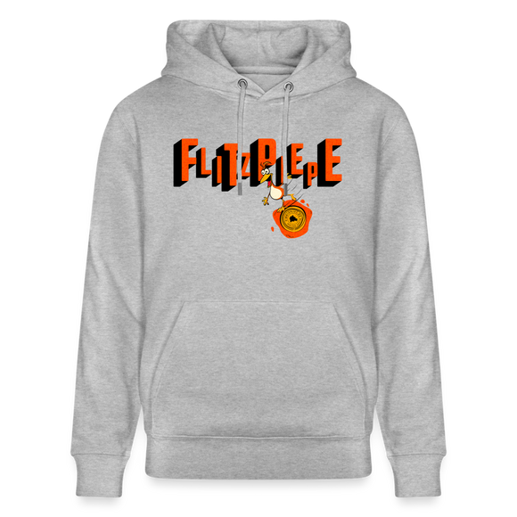 FLITZPIEPE - Unisex Bio-Hoodie - Grau meliert